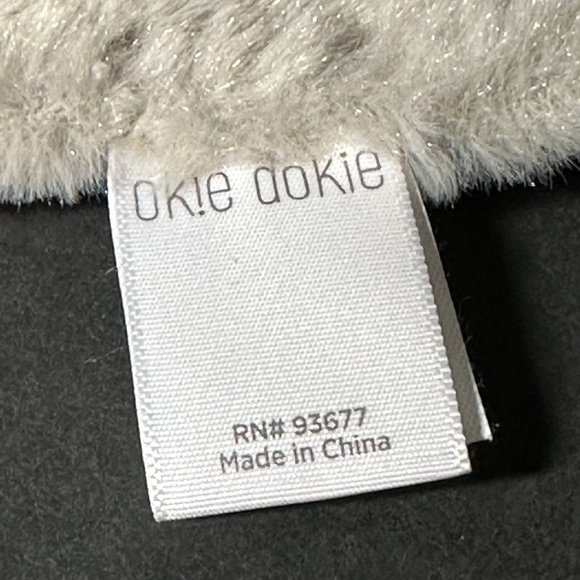 Okie Dokie Beige Taupe Teddy Bear Lovey Security Blanket Baby Plush Soft Toy - Picture 9 of 10